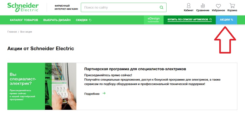 Шнайдер Электрик акции